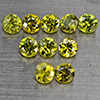 Natural Green Demantiod Garnet 1.40 Ct. 10 Pcs Round Diamond Cut 3 Mm Gemstones From Madagascar Natural Green Demantiod Garnet 1.40 Ct. 10 Pcs Round Diamond Cut 3 Mm Gemstones From Madagascar