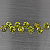 Natural Green Demantiod Garnet 1.38 Ct. 10 Pcs Round Diamond Cut 3.2 Mm Gemstones From Madagascar Natural Green Demantiod Garnet 1.38 Ct. 10 Pcs Round Diamond Cut 3.2 Mm Gemstones From Madagascar
