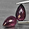 Natural Purplish Pink Rhodolite Garnet 1.71 Ct. 2 Pcs Briolette Shape 6.1 x 4.1 Mm Gemstone Natural Purplish Pink Rhodolite Garnet 1.71 Ct. 2 Pcs Briolette Shape 6.1 x 4.1 Mm Gemstone