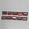 Natural Orangish Red Garnet 3.33 Ct. 10 Pcs Baguette Shape 5.1 x 3.1 Mm Gemstone From Tanzania Natural Orangish Red Garnet 3.33 Ct. 10 Pcs Baguette Shape 5.1 x 3.1 Mm Gemstone From Tanzania