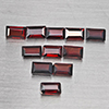 Natural Orangish Red Garnet 3.93 Ct. 11 Pcs Baguette Shape 5.3 x 3.2 Mm Gemstone From Tanzania Natural Orangish Red Garnet 3.93 Ct. 11 Pcs Baguette Shape 5.3 x 3.2 Mm Gemstone From Tanzania