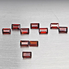 Natural Orangish Red Garnet 3.38 Ct. 10 Pcs Baguette Shape 5.2 x 3.2 Mm Gemstone From Tanzania Natural Orangish Red Garnet 3.38 Ct. 10 Pcs Baguette Shape 5.2 x 3.2 Mm Gemstone From Tanzania
