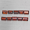 Natural Orangish Red Garnet 3.34 Ct. 10 Pcs Baguette Shape 5.2 x 3.2 Mm Gemstone From Tanzania Natural Orangish Red Garnet 3.34 Ct. 10 Pcs Baguette Shape 5.2 x 3.2 Mm Gemstone From Tanzania