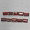 Natural Orangish Red Garnet 3.00 Ct. 10 Pcs Baguette Shape 5 x 3 Mm Gemstone From Tanzania Natural Orangish Red Garnet 3.00 Ct. 10 Pcs Baguette Shape 5 x 3 Mm Gemstone From Tanzania