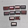 Natural Orangish Red Garnet 3.57 Ct. 10 Pcs Baguette Shape 5.1 x 3.3 Mm Gemstone From Tanzania Natural Orangish Red Garnet 3.57 Ct. 10 Pcs Baguette Shape 5.1 x 3.3 Mm Gemstone From Tanzania