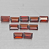 Natural Orangish Red Garnet 3.07 Ct. 10 Pcs Baguette Shape 5 x 3 Mm Gemstone From Tanzania Natural Orangish Red Garnet 3.07 Ct. 10 Pcs Baguette Shape 5 x 3 Mm Gemstone From Tanzania