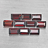 Natural Orangish Red Garnet 3.50 Ct. 10 Pcs Baguette Shape 5 x 3 Mm Gemstone From Tanzania Natural Orangish Red Garnet 3.50 Ct. 10 Pcs Baguette Shape 5 x 3 Mm Gemstone From Tanzania