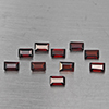 Natural Orangish Red Garnet 3.47 Ct. 10 Pcs Baguette Shape 5.2 x 3.1 Mm Gemstone From Tanzania Natural Orangish Red Garnet 3.47 Ct. 10 Pcs Baguette Shape 5.2 x 3.1 Mm Gemstone From Tanzania