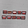 Natural Orangish Red Garnet 3.20 Ct. 10 Pcs Baguette Shape 5.2 x 3.2 Mm Gemstone From Tanzania Natural Orangish Red Garnet 3.20 Ct. 10 Pcs Baguette Shape 5.2 x 3.2 Mm Gemstone From Tanzania