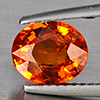 Natural Orangish Red Spessartine Garnet 2.02 Ct. Oval Shape 8.1 x 6.7 Mm Gemstones From Namibia Natural Orangish Red Spessartine Garnet 2.02 Ct. Oval Shape 8.1 x 6.7 Mm Gemstones From Namibia