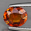 Natural Orangish Red Spessartine Garnet 1.77 Ct. Oval Shape 8 x 6.8 Mm Gemstones From Namibia Natural Orangish Red Spessartine Garnet 1.77 Ct. Oval Shape 8 x 6.8 Mm Gemstones From Namibia