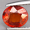 Natural Orangish Red Spessartine Garnet 1.76 Ct. Oval Shape 7.5 x 6.5 Mm Gemstones From Namibia Natural Orangish Red Spessartine Garnet 1.76 Ct. Oval Shape 7.5 x 6.5 Mm Gemstones From Namibia