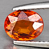 Natural Orangish Red Spessartine Garnet 1.63 Ct. Oval Shape 7.6 x 6.1 Mm Gemstones From Namibia Natural Orangish Red Spessartine Garnet 1.63 Ct. Oval Shape 7.6 x 6.1 Mm Gemstones From Namibia