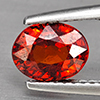 Natural Orangish Red Spessartine Garnet 1.50 Ct. Oval Shape 7.3 x 5.6 Mm Gemstones From Namibia Natural Orangish Red Spessartine Garnet 1.50 Ct. Oval Shape 7.3 x 5.6 Mm Gemstones From Namibia