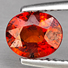 Natural Orangish Red Spessartine Garnet 1.47 Ct. Oval Shape 7.3 x 5.9 Mm Gemstones From Namibia Natural Orangish Red Spessartine Garnet 1.47 Ct. Oval Shape 7.3 x 5.9 Mm Gemstones From Namibia