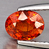 Natural Orangish Red Spessartine Garnet 1.85 Ct. Oval Shape 7.5 x 5.8 Mm Gemstones From Namibia Natural Orangish Red Spessartine Garnet 1.85 Ct. Oval Shape 7.5 x 5.8 Mm Gemstones From Namibia