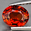 Natural Orangish Red Spessartine Garnet 1.54 Ct. Oval Shape 7.5 x 6 Mm Gemstones From Namibia Natural Orangish Red Spessartine Garnet 1.54 Ct. Oval Shape 7.5 x 6 Mm Gemstones From Namibia