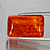 Natural Orangish Red Spessartine Garnet 20.75 Ct. Baguette Cabochon Shape Gemstones From Namibia Natural Orangish Red Spessartine Garnet 20.75 Ct. Baguette Cabochon Shape Gemstones From Namibia