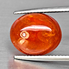 Natural Orangish Red Spessartine Garnet 12.16 Ct. Oval Cabochon Shape Gemstones From Namibia Natural Orangish Red Spessartine Garnet 12.16 Ct. Oval Cabochon Shape Gemstones From Namibia