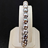 Bracelet Jewelry Multi Color Natural Pearl 12.66G. 952 Sterling Silver Magnet Set Length 6.5 Inch. Bracelet Jewelry Multi Color Natural Pearl 12.66G. 952 Sterling Silver Magnet Set Length 6.5 Inch.