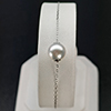 Multi Color White Natural Pearl 1.43 Grams With Platinum Bracelet Jewelry Length 6 Inch. Multi Color White Natural Pearl 1.43 Grams With Platinum Bracelet Jewelry Length 6 Inch.