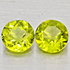 Natural Green Peridot 1.68 Ct. 2 Pcs Round Shape 5.8 Mm Gemstones from Pakistan Natural Green Peridot 1.68 Ct. 2 Pcs Round Shape 5.8 Mm Gemstones from Pakistan