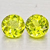 Natural Green Peridot 1.80 Ct. 2 Pcs Round Shape 5.8 Mm Gemstones from Pakistan Natural Green Peridot 1.80 Ct. 2 Pcs Round Shape 5.8 Mm Gemstones from Pakistan