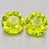 Natural Green Peridot 1.86 Ct. 2 Pcs Round Shape 6 Mm Gemstones from Pakistan Natural Green Peridot 1.86 Ct. 2 Pcs Round Shape 6 Mm Gemstones from Pakistan