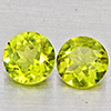 Natural Green Peridot 1.62 Ct. 2 Pcs Round Shape 6 Mm Gemstones from Pakistan Natural Green Peridot 1.62 Ct. 2 Pcs Round Shape 6 Mm Gemstones from Pakistan
