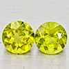 Natural Green Peridot 1.74 Ct. 2 Pcs Round Shape 6 Mm Gemstones from Pakistan Natural Green Peridot 1.74 Ct. 2 Pcs Round Shape 6 Mm Gemstones from Pakistan