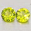 Natural Green Peridot 1.47 Ct. 2 Pcs Round Shape 6 Mm Gemstones from Pakistan Natural Green Peridot 1.47 Ct. 2 Pcs Round Shape 6 Mm Gemstones from Pakistan