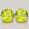 Natural Green Peridot 1.66 Ct. 2 Pcs Round Shape 6 Mm Gemstones from Pakistan Natural Green Peridot 1.66 Ct. 2 Pcs Round Shape 6 Mm Gemstones from Pakistan