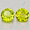 Natural Green Peridot 1.60 Ct. 2 Pcs Round Shape 6 Mm Gemstones from Pakistan Natural Green Peridot 1.60 Ct. 2 Pcs Round Shape 6 Mm Gemstones from Pakistan