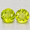 Natural Green Peridot 1.78 Ct. 2 Pcs Round Shape 6 Mm Gemstones from Pakistan Natural Green Peridot 1.78 Ct. 2 Pcs Round Shape 6 Mm Gemstones from Pakistan