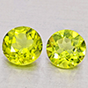 Natural Green Peridot 1.54 Ct. 2 Pcs Round Shape 6 Mm Gemstones from Pakistan Natural Green Peridot 1.54 Ct. 2 Pcs Round Shape 6 Mm Gemstones from Pakistan