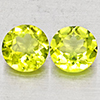 Natural Green Peridot 1.66 Ct. 2 Pcs Round Shape 5.9 Mm Gemstones from Pakistan Natural Green Peridot 1.66 Ct. 2 Pcs Round Shape 5.9 Mm Gemstones from Pakistan