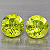 Natural Green Peridot 1.18 Ct. 2 Pcs. Round Shape 5.2 Mm. Gemstones from Pakistan Natural Green Peridot 1.18 Ct. 2 Pcs. Round Shape 5.2 Mm. Gemstones from Pakistan