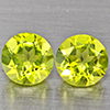 Natural Green Peridot 1.01 Ct. 2 Pcs. Round Shape 5.1 Mm. Gemstones from Pakistan Natural Green Peridot 1.01 Ct. 2 Pcs. Round Shape 5.1 Mm. Gemstones from Pakistan
