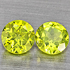 Natural Green Peridot 1.20 Ct. 2 Pcs. Round Shape 5.3 Mm. Gemstones from Pakistan Natural Green Peridot 1.20 Ct. 2 Pcs. Round Shape 5.3 Mm. Gemstones from Pakistan