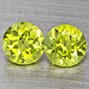 Natural Green Peridot 1.11 Ct. 2 Pcs. Round Shape 5.2 Mm. Gemstones from Pakistan Natural Green Peridot 1.11 Ct. 2 Pcs. Round Shape 5.2 Mm. Gemstones from Pakistan