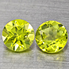 Natural Green Peridot 1.27 Ct. 2 Pcs. Round Shape 5.2 Mm. Gemstones from Pakistan Natural Green Peridot 1.27 Ct. 2 Pcs. Round Shape 5.2 Mm. Gemstones from Pakistan