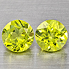 Natural Green Peridot 1.35 Ct. 2 Pcs. Round Shape 5.3 Mm. Gemstones from Pakistan Natural Green Peridot 1.35 Ct. 2 Pcs. Round Shape 5.3 Mm. Gemstones from Pakistan