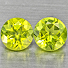 Natural Green Peridot 1.21 Ct. 2 Pcs. Round Shape 5.1 Mm. Gemstones from Pakistan Natural Green Peridot 1.21 Ct. 2 Pcs. Round Shape 5.1 Mm. Gemstones from Pakistan