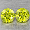 Natural Green Peridot 1.32 Ct. 2 Pcs. Round Shape 5.1 Mm. Gemstones from Pakistan Natural Green Peridot 1.32 Ct. 2 Pcs. Round Shape 5.1 Mm. Gemstones from Pakistan