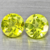 Natural Green Peridot 1.31 Ct. 2 Pcs. Round Shape 5.3 Mm. Gemstones from Pakistan Natural Green Peridot 1.31 Ct. 2 Pcs. Round Shape 5.3 Mm. Gemstones from Pakistan