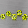 Natural Green Peridot 3.91 Ct. 5 Pcs Round Shape 6 Mm Gemstones from Pakistan Natural Green Peridot 3.91 Ct. 5 Pcs Round Shape 6 Mm Gemstones from Pakistan