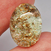 Natural Multi Color White Brown Moss Quartz Gemstones 14.80 Ct. Oval Cabochon Shape 19 x 14 Mm. Natural Multi Color White Brown Moss Quartz Gemstones 14.80 Ct. Oval Cabochon Shape 19 x 14 Mm.