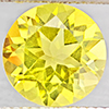 Natural Yellow Lemon Quartz 3.82 Ct. Round Shape 10.1 Mm Gemstone From Brazil Natural Yellow Lemon Quartz 3.82 Ct. Round Shape 10.1 Mm Gemstone From Brazil