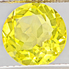 Natural Yellow Lemon Quartz 2.88 Ct. Round Shape  9.1 Mm Gemstone From Brazil  Natural Yellow Lemon Quartz 2.88 Ct. Round Shape  9.1 Mm Gemstone From Brazil
