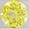 Natural Yellow Lemon Quartz 3.77 Ct. Round Shape  10.1 Mm Gemstone From Brazil  Natural Yellow Lemon Quartz 3.77 Ct. Round Shape  10.1 Mm Gemstone From Brazil